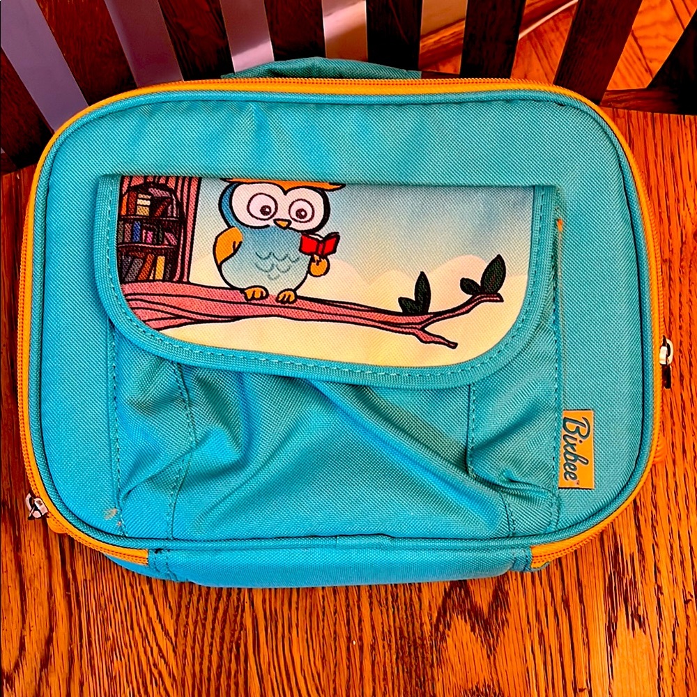 Bixbee Teal Owl Kids Backpack